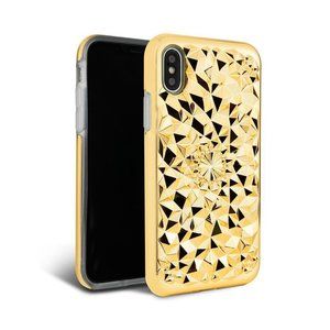 🎉 LIMITED TIME DISCOUNT! BNIB - Gold Kaleidoscope iPhone XR Case Felony ✨